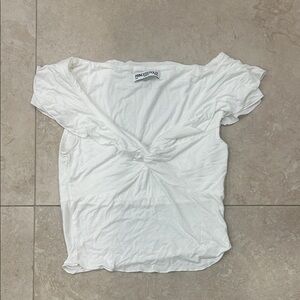 Princess Polly Crisp White Short Sleeve Tee